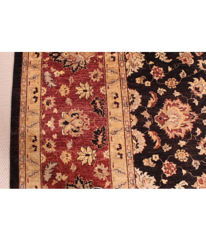 Fine Hand Knotted Afghan Ziegler Rug - 355x275cm